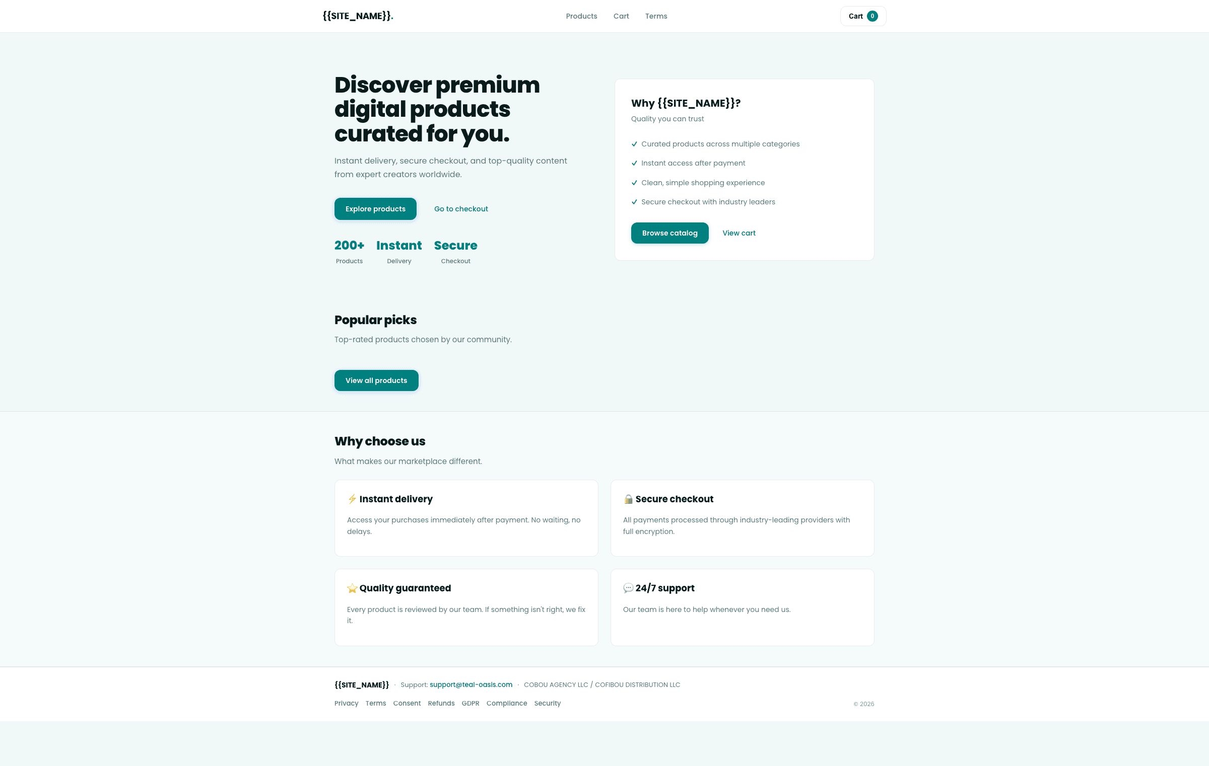 Teal Oasis